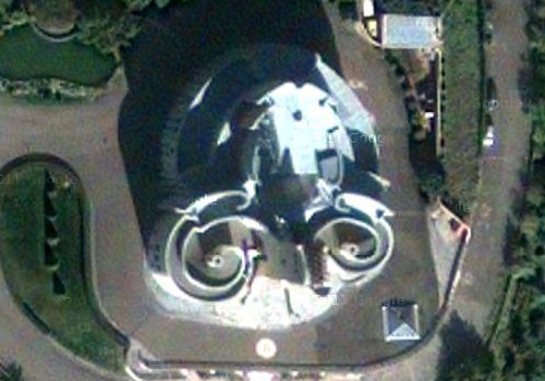 El Palacio de Ceremonias de Tblisi en los mapas de Turismo Google